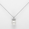 Collana una perla e fiocco- Mikiko - immagine 3