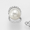 Orecchini oro bianco e perle- Mikiko - immagine 2