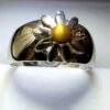Anello margherita a fascia larga- Aprile Gioielli - immagine 3